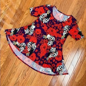 5/25 LuLaRoe Cruella Deville Perfect T size XXS